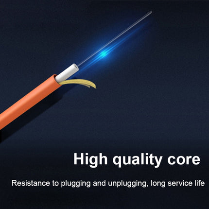 SC-SC Single-Core Multi Mode Fiber Optic Jumper,Length: 3m, Single-Core Multi Mode