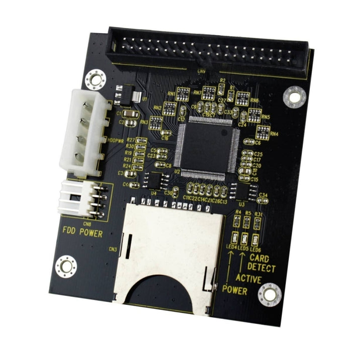 SD/ SDHC/ MMC To 3.5 inch 40 Pin Male IDE Adapter Card, SD to 40 Pin Male IDE