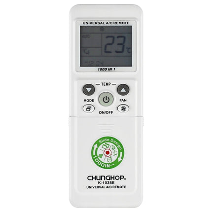 Chunghop Universal A/C Remote Control (K-1038E)