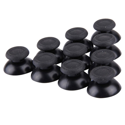10 PCS Controller Joystick 3D Analog Cap for PS4, for PS4 Black