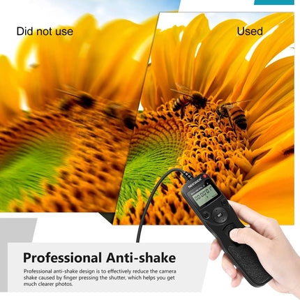 Aputure AP-TR3N LCD Timer Remote Cord for Nikon D5100，D3100, D7000, D5000, D90, AP-TR3N