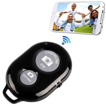 BRCMCOM Chip Universal Bluetooth 3.0 Remote Shutter Camera Control Self-timer, Black, White