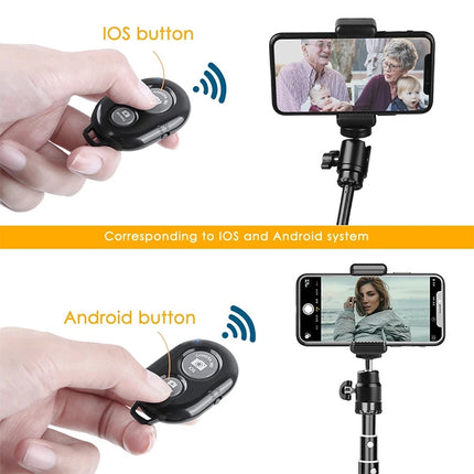 BRCMCOM Chip Universal Bluetooth 3.0 Remote Shutter Camera Control Self-timer, Yellow, White, Black, Blue, Red, Green