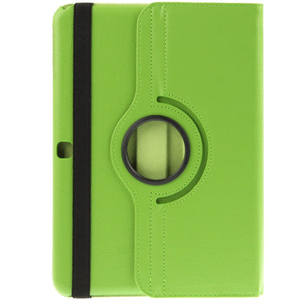 360 Degree Rotatable Litchi Texture Leather Case with 2-angle Viewing Holder for Samsung Galaxy Tab 4 10.1 / SM-T530 / T531 / T535