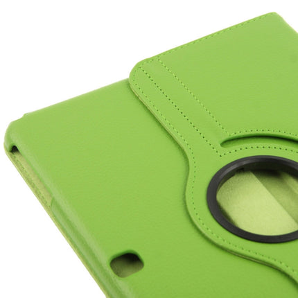 360 Degree Rotatable Litchi Texture Leather Case with 2-angle Viewing Holder for Samsung Galaxy Tab 4 10.1 / SM-T530 / T531 / T535