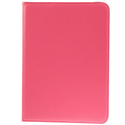 360 Degree Rotatable Litchi Texture Leather Case with 2-angle Viewing Holder for Samsung Galaxy Tab 4 10.1 / SM-T530 / T531 / T535