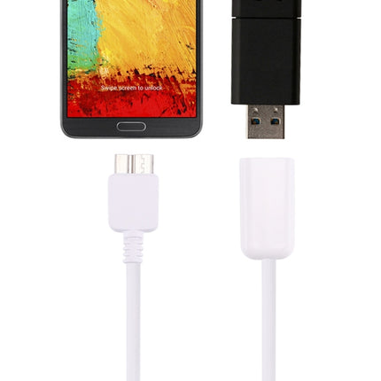 21cm Micro USB 3.0 Male to USB 2.0 Female OTG Converter Adapter Cable