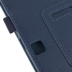 Litchi Texture Flip Leather Case with Holder for Galaxy Tab 4 10.1 / T530