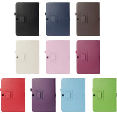Litchi Texture Flip Leather Case with Holder for Galaxy Tab 4 10.1 / T530
