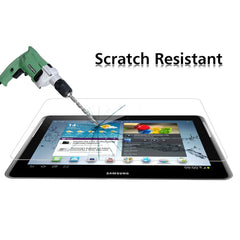 0.4mm 9H+ Surface Hardness 2.5D Tempered Glass Film for Galaxy Tab 2 / P5100