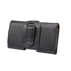 Universal Horizontal Style Leather Waist Bag with Back Splint for iPhone X , Samsung S7 / S5 / S4, Grand DUOS / I9082