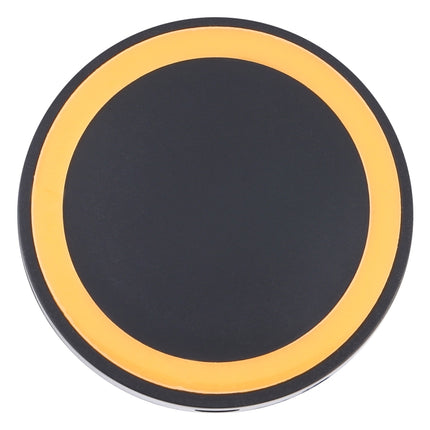 Universal QI Standard Round Wireless Charging Pad (White + Red), White + Orange, Black + Orange, White + Black, Black + Blue, Black + Red, White, Black + White, Grey+Black, White + Red, White + Blue