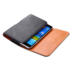 Litchi Texture Universal Horizontal Style Leather Case with Belt Hole for Galaxy Mega i9208 / i9200 / Mega 2 / i9205