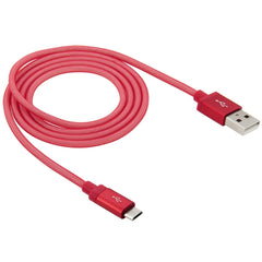 1m Net Style High Quality Metal Head Micro USB to USB Data / Charging Cable