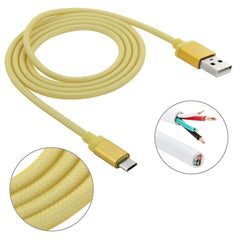 1m Net Style High Quality Metal Head Micro USB to USB Data / Charging Cable