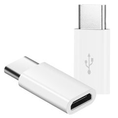 USB-C / Type-C 3.1 Male to Micro USB Female Converter Adapter, Length: 2.5cm