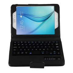 For Galaxy Tab A 8.0 / T350 2 in 1 Detachable Bluetooth Keyboard Litchi Texture Leather Tablet Case with Holder, For T350