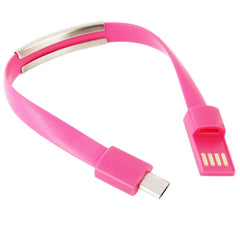 Wearable Bracelet Sync Data Charging Cable, Length: 24cm