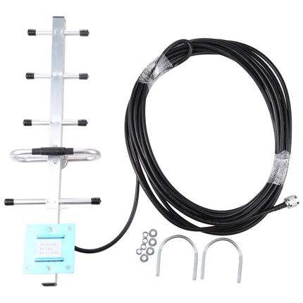 824-960MHZ GSM Yagi Antenna 12 dBi N Male Connector, Cable Length: 15m, 824-960MHZ, N Male connector