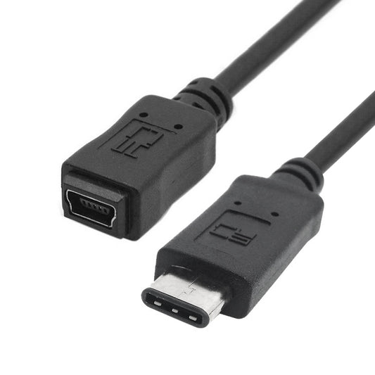 CY-201 USB 3.1 Type-C Male Connector to Micro USB 2.0 Female Cable For Nokia N1, Cable Length:  20cm