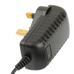 High Quality UK Plug AC 100-240V to DC 9V 2A Power Adapter, Tips: 5.5 x 2.1mm, Cable Length: 1m, UK Plug DC 9V 2A