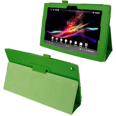 Litchi Texture Leather Case with Holder for Sony Xperia Tablet Z / 10.1