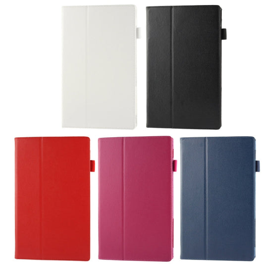 Litchi Texture Leather Case with Holder for Sony Xperia Tablet Z2 10.1