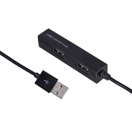 High Speed 4-Port USB 2.0 HUB, USB Splitter(Black)