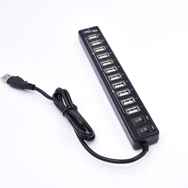 12-Port USB 2.0 HUB，Suitable for Notebook / Netbook