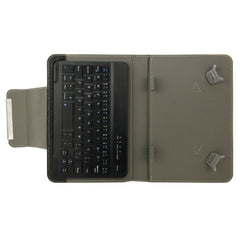 Universal Leather Tablet Case with Separable Bluetooth Keyboard and Holder for 7 inch Tablet PC