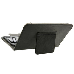 Universal Leather Tablet Case with Separable Bluetooth Keyboard and Holder for 7 inch Tablet PC