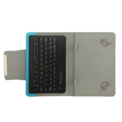 Universal Leather Tablet Case with Separable Bluetooth Keyboard and Holder for 7 inch Tablet PC