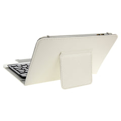 Universal Leather Tablet Case with Separable Bluetooth Keyboard and Holder for 10.1 inch Tablet PC