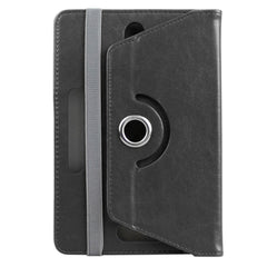 ENKAY 10 inch Tablets Leather Case Crazy Horse Texture 360 Degrees Rotation Protective Case Shell with Holder for Asus ZenPad 10 Z300C, Huawei MediaPad M2 10.0-A01W, Cube IWORK10