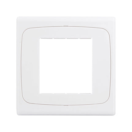 Wall Plate with Screw for Blank Inserts  - 3 Hole, Use around the world