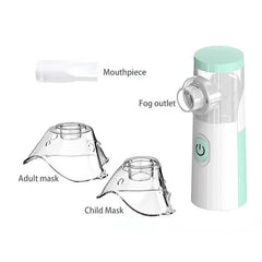 Medical Silent Mesh Nebulizer Handheld Asthma Inhaler Atomizer Children Health Care Mini Portable Nebulizer Humidifier
