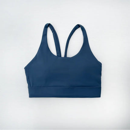 lulu Same Style Yoga Sports bra Women's High-intensity Shock-proof Fitness bra Simple Beautiful Back Fashion Yoga bra
