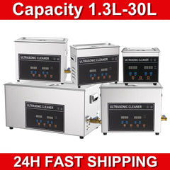 2L 3L 6L 10L 15L 30L Ultrasonic Cleaner US EU AU UK Ultrasonic Bath Washing Dental Retainer 60w 600w Ultrasound Cleaning Machine