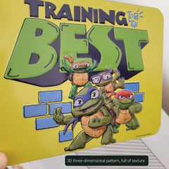 New TMNT Puzzle 24 Pieces Cartoon Animation Puzzle Children'S Puzzle Flat Paper Baby Birthday Gift Exquisite Iron Box Packaging