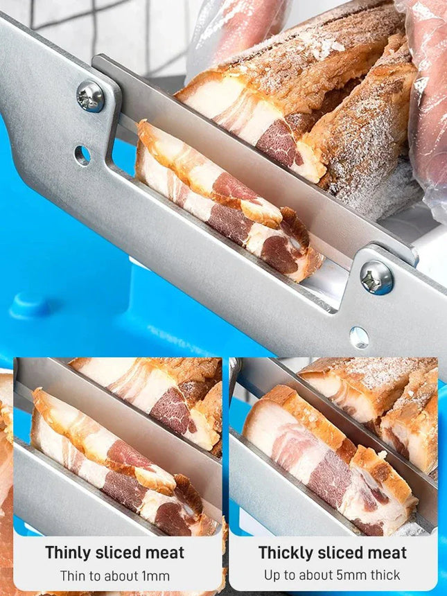 Multifunctional Table Slicer Frozen Meat Beef Herb Mutton Roll Fruit Bread Vegetable Slicer Machine