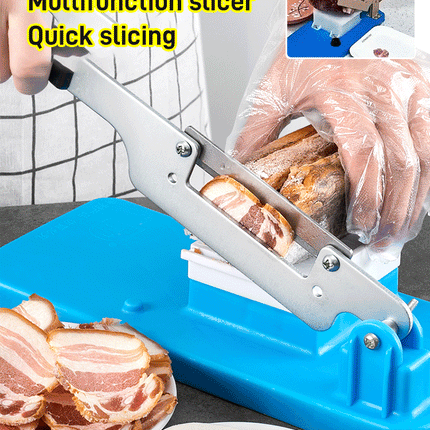 Multifunctional Table Slicer Frozen Meat Beef Herb Mutton Roll Fruit Bread Vegetable Slicer Machine