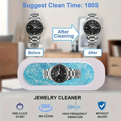 Xiaomi MIJIA 45KHZ Ultrasonic Glasses Cleaning Machine Ultrasound Jewelry Cleaner Machine High Frequency Ultrasonic Cleaner Bath