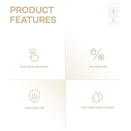 HiBREW Milk Frother Frothing Foamer Chocolate Mixer Cold/Hot Latte Cappuccino fully automatic Milk Warmer Cool Touch M1A