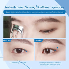 IMAGIC 1Pcs Silver Protable Long Lasting Professional Natural Curling Not Hurt Eyelashes Folding False Beauty Tools Cosmetic