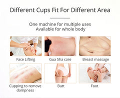 BBL Butt Lifting Colombien MachineVacuum Cup Massager Buttocks Enhancement Breast Enlargement Pumps Suction Therapy