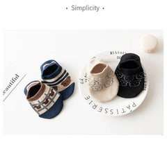 Spring Anti Slip Baby Socks Toddler Kids Floor Socks with Rubber Soles Autumn Newborn Baby Boy Girl Cartoon Cute Ball Warm Socks