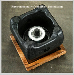 Aluminum alloy tea cooker Small oven Korean style cast iron barbecue dish portable grill korean bbq Japanese charcoal grill