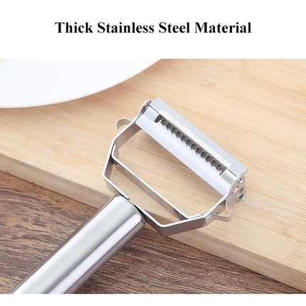 Multifunctional Stainless Steel  Kitchen Peeler Fruit Vegetable Potato Carrot Cucumber Grater Julienne Durable Vegetable Slicer