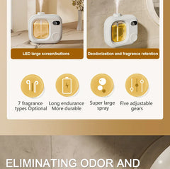 Aromatherapy Diffuser Automatic Scent Sprayer Home Bedroom Toilett Diffuser Spray Air Freshener Deodorizer Diffuser