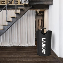 82L Dirty Clothes Basket Large Capacity Foldable Laundry Basket Clothes Storage Basket Multifunction for Laundry Room Dorm